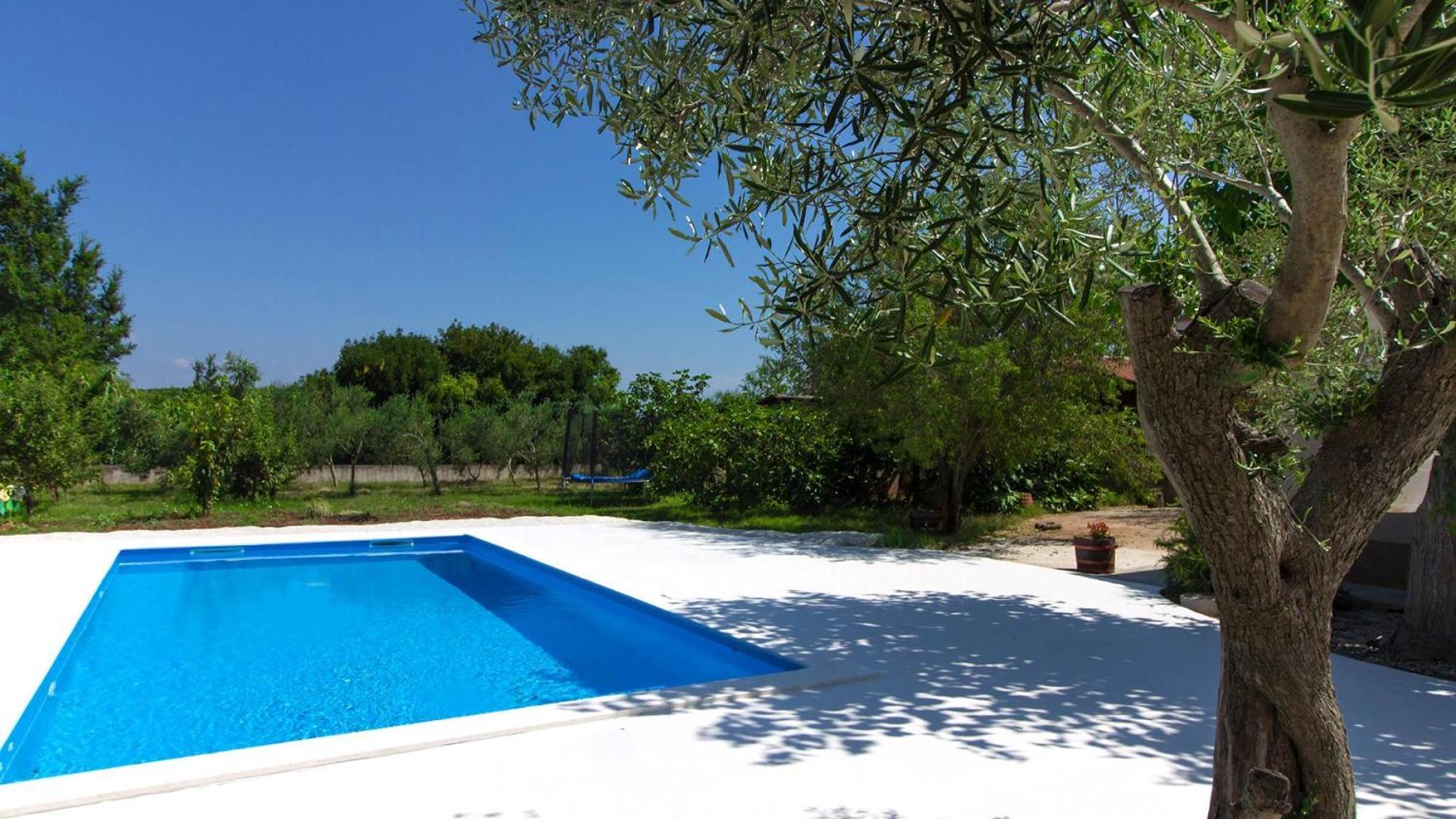 Ferienhaus Aqua Mit Pool Jadreški エクステリア 写真